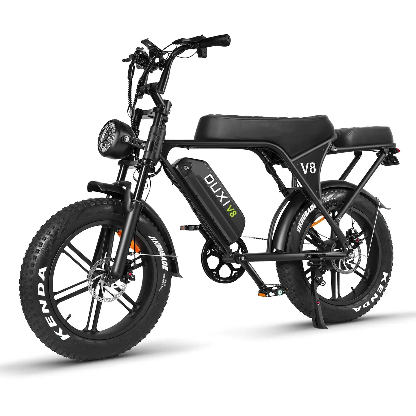 VoltVogue V8 Electric Bike – Premium Urban Commuter with Dual Seat