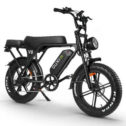 VoltVogue V8 Electric Bike – Premium Urban Commuter with Dual Seat