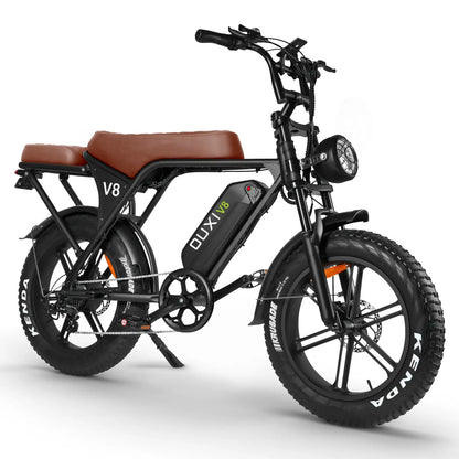 VoltVogue V8 Electric Bike – Premium Urban Commuter with Dual Seat